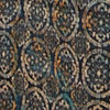 Dark Blue Kaleidoscopic Print Short Kurta